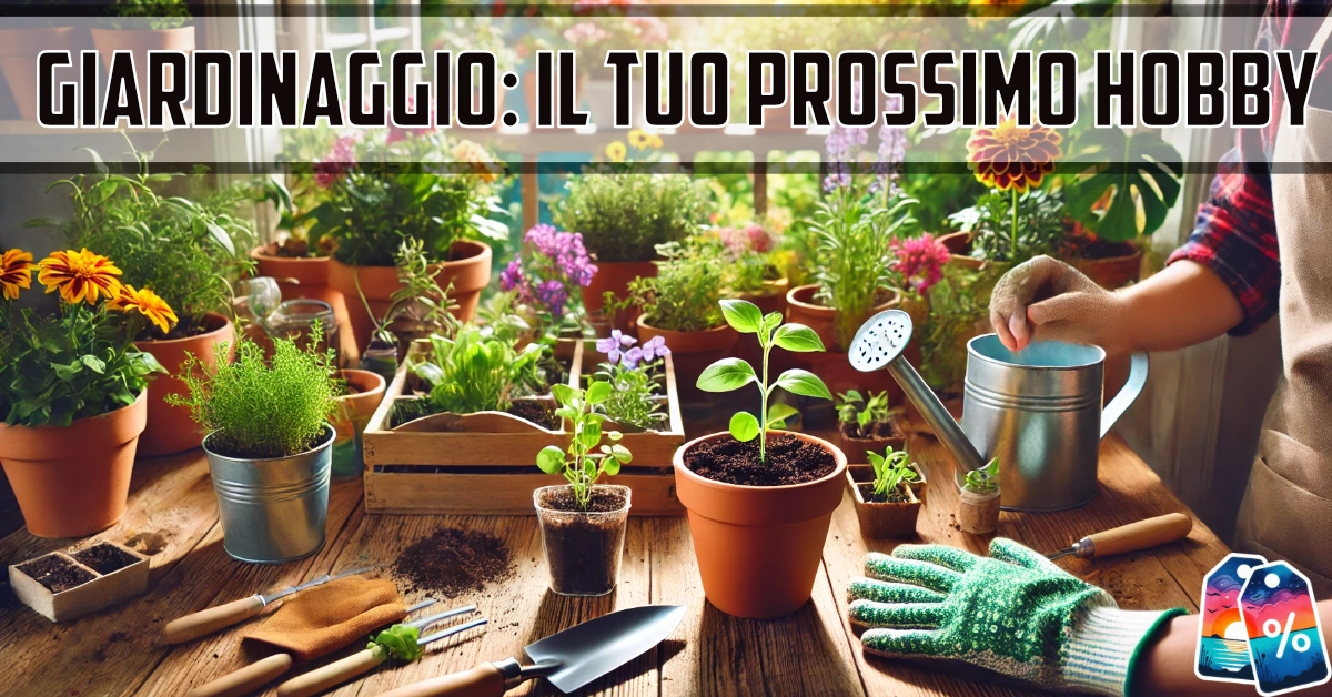 Giardinaggio: il tuo prossimo hobby