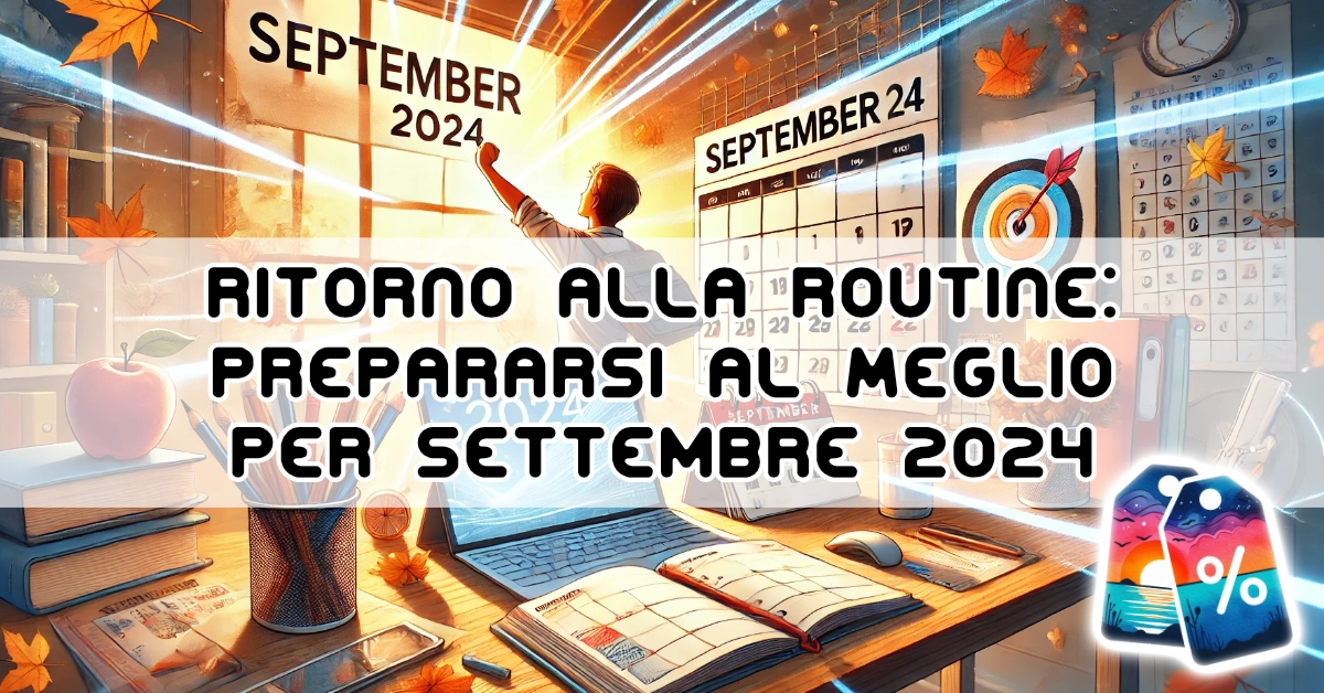 Ritorno alla Routine: Prepararsi al Meglio per Settembre 2024